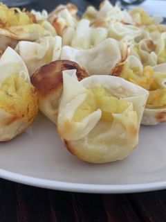 たこ焼き器でさつまいもタルト-レシピのメイン写真