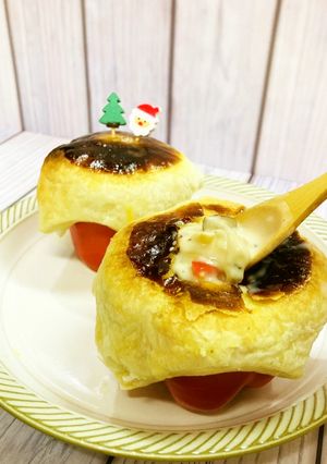 かるしお®クリスマスシチューパイ包み焼き-レシピのメイン写真