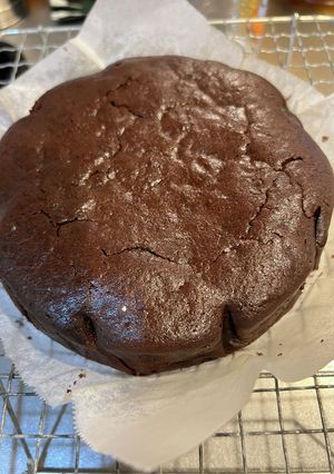 簡単ガトーショコラ　生クリームバター不要-レシピのメイン写真