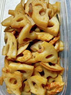 レンコンちくわのバター醤油炒め-レシピのメイン写真