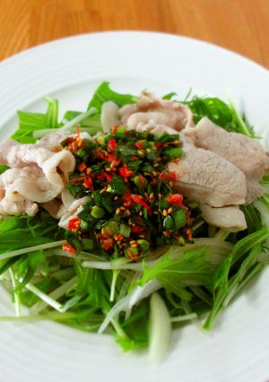 豚肉のにらソースがけ-レシピのメイン写真