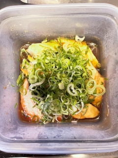 切ってチン!作業時間3分↓鮭の照り焼き-レシピのメイン写真