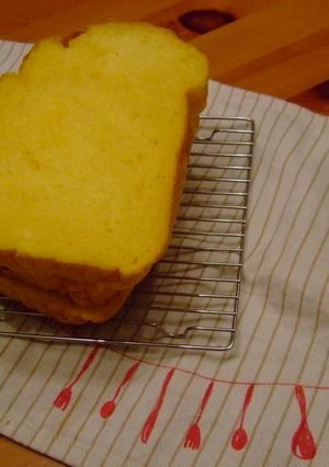 HBで★豆乳とかぼちゃのふわふわ食パン-レシピのメイン写真
