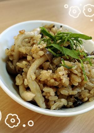 むくな豆茶の炊き込みご飯-レシピのメイン写真