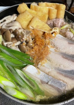 切りイカメインの出汁で☆鍋-レシピのメイン写真