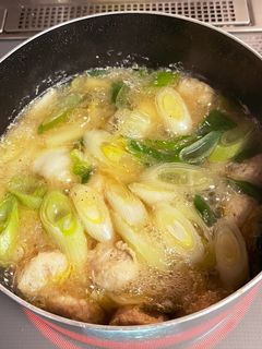 みぞれ煮☆鶏肉 つみれ 白菜 白ネギで☆-レシピのメイン写真