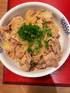 我が家の牛丼-レシピのメイン写真