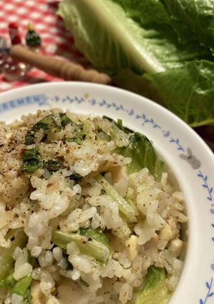 ロメインレタスチャーハン-レシピのメイン写真