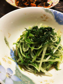 水菜のナムル-レシピのメイン写真