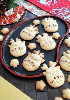 お正月・辰(たつ)年☆干支クッキー。-レシピのメイン写真