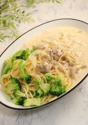 簡単！クリームパスタ☆シュクメルリ-レシピのメイン写真