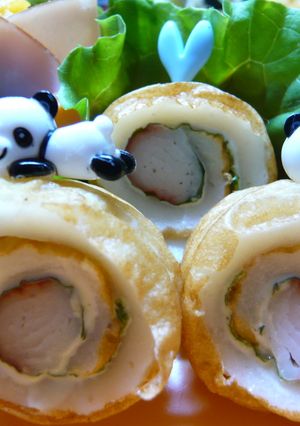 ちくわの大葉☆カニカマ巻き-レシピのメイン写真