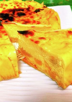 さつまいもを練り込んだチーズケーキ-レシピのメイン写真