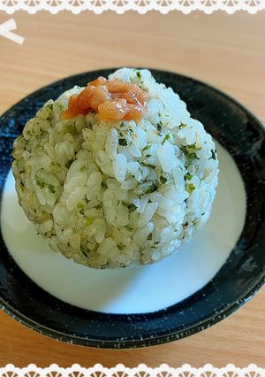 晴茶おむすび-レシピのメイン写真