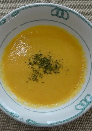 食欲がない時や介護食に　人参のポタージュ-レシピのメイン写真