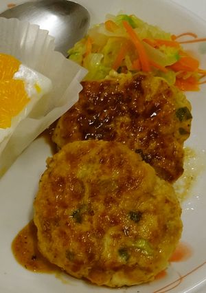 お麩でやわらかつくね-レシピのメイン写真