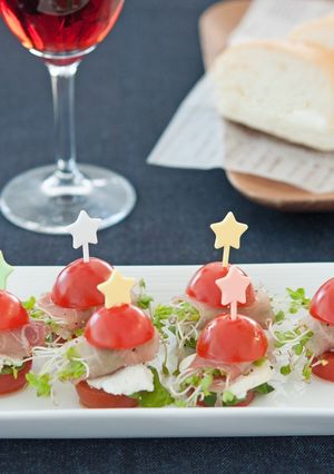 クリスマスに!スプラウトのピンチョス-レシピのメイン写真