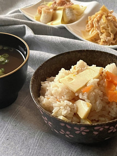 たけのこをたっぷり使った たけのこご飯♪-レシピのメイン写真