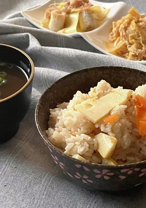 たけのこをたっぷり使った たけのこご飯♪-レシピのメイン写真