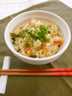 セロリとツナの炊き込みご飯-レシピのメイン写真