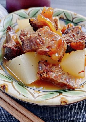 炙り軟骨ソーキの大根煮-レシピのメイン写真