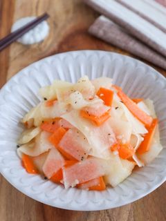 腸活◎大根とにんじんの塩麹レモンマリネ-レシピのメイン写真