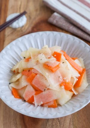 腸活◎大根とにんじんの塩麹レモンマリネ-レシピのメイン写真