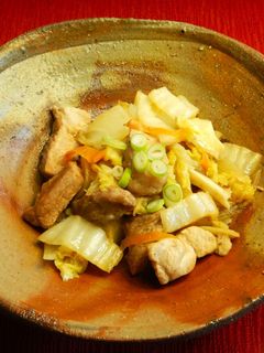 ゴロゴロ豚肉トロトロ白菜の中華炒め煮-レシピのメイン写真