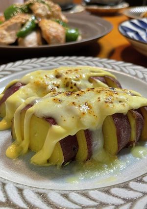 さつまいもマヨチー焼き-レシピのメイン写真