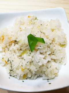完熟柿の優しい洋風炊き込みご飯♪-レシピのメイン写真