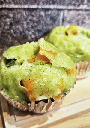 ブロッコリーと南瓜の蒸しパン-レシピのメイン写真