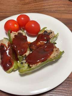 ピーマンの肉詰め-レシピのメイン写真
