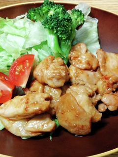 鶏もも肉のケチャップバターソテー-レシピのメイン写真