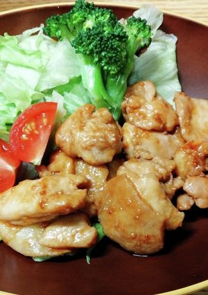 鶏もも肉のケチャップバターソテー-レシピのメイン写真