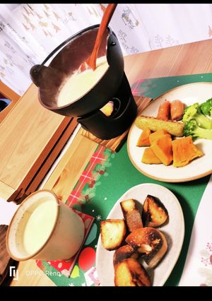 わくわく！チーズフォンデュ-レシピのメイン写真