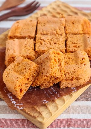 トマトチーズのオートミール蒸しパン-レシピのメイン写真