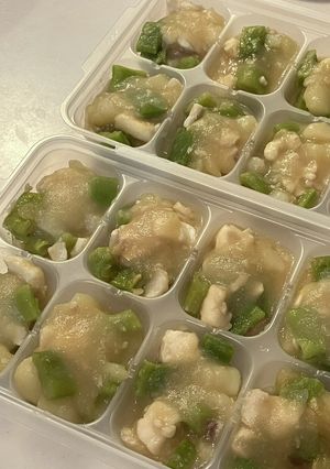 離乳食じゃがいもとモロッコインゲン煮物-レシピのメイン写真