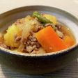 ひき肉でささっと作る肉じゃが