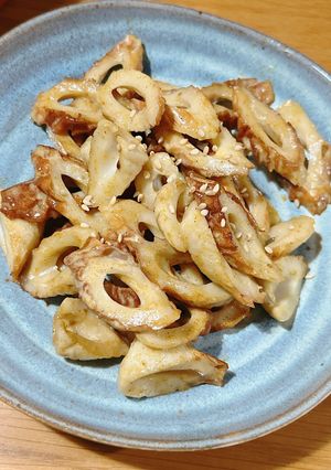 ちくわの簡単マヨカレー炒め♡-レシピのメイン写真