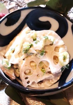 れんこんのだしマヨサラダ-レシピのメイン写真