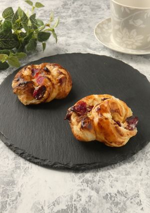 クリームチーズとクランベリーのパイ-レシピのメイン写真