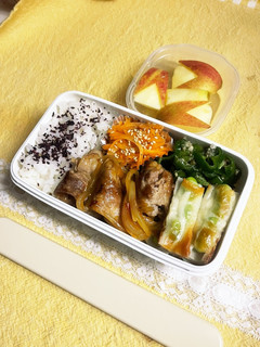 20231219娘ちゃんのお弁当-レシピのメイン写真