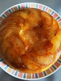 りんごのタルトタタン風炊飯器ケーキ-レシピのメイン写真