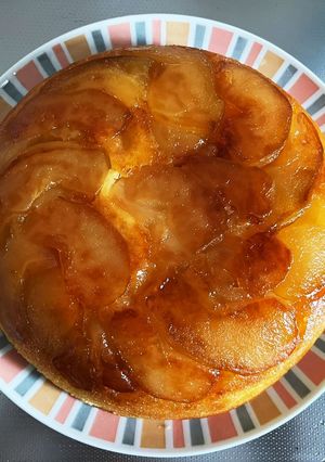 りんごのタルトタタン風炊飯器ケーキ-レシピのメイン写真