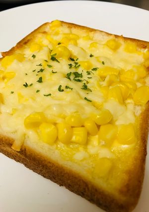 冷凍食パンでコーンチーズトースト-レシピのメイン写真