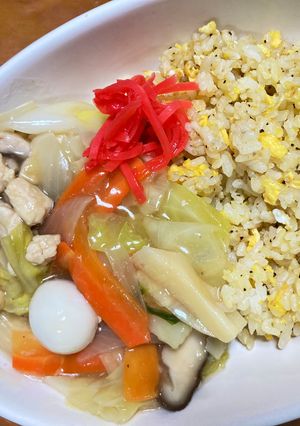 中華丼-レシピのメイン写真