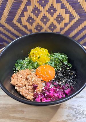 1品でも豪華✨️彩り納豆丼-レシピのメイン写真