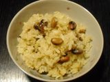 節分の残り福・豆ごはん