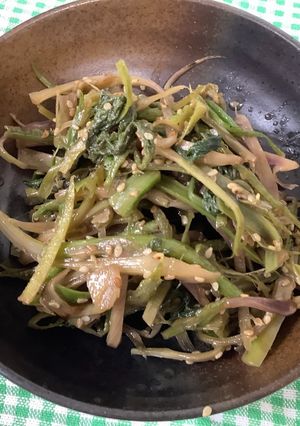 うどの皮のきんぴら-レシピのメイン写真