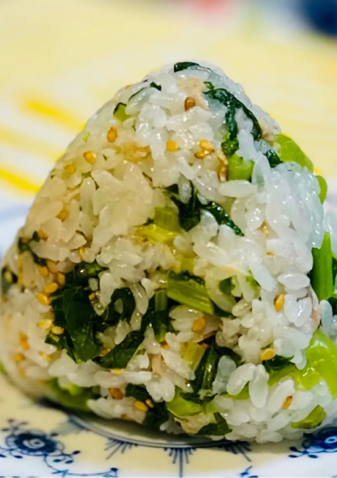 部活飯　大根の葉のおにぎり-レシピのメイン写真